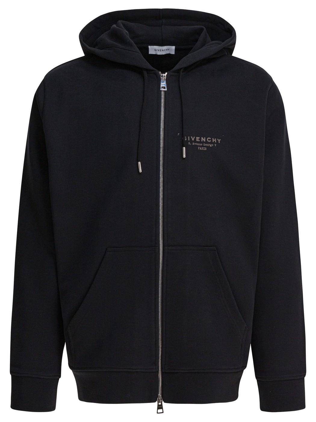 25SS GIVENCHY ブラック フード付き コットン スウェットシャツ 3614a92e5e8abbb-vi-1.jpg