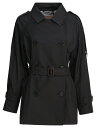 マックス マーラ ザキューブ MAX MARA THE CUBE トレンチコート コート レディース ブラック Coats and trench coats Coats 2529026044CAROLINE017 Black 関税 送料無料 ラッピング無料 2025AW vi