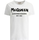 【本日0の付く日ポイント4倍 】 ALEXANDER MCQUEEN アレキサンダー マックイーン ホワイト White Tシャツ レディース 春夏2024 608614QZAD30909 【関税 送料無料】【ラッピング無料】 vi