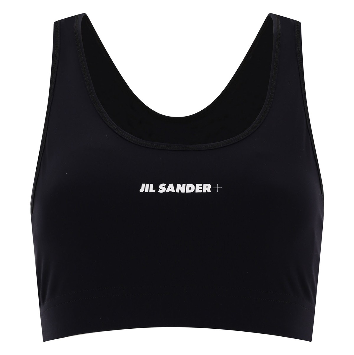 JIL SANDER ジルサンダー ブラック Black Sport top with logo トップス レディース 秋冬2023 J40NC0002J20031001 【関税・送料無料】【ラッピング無料】 vi