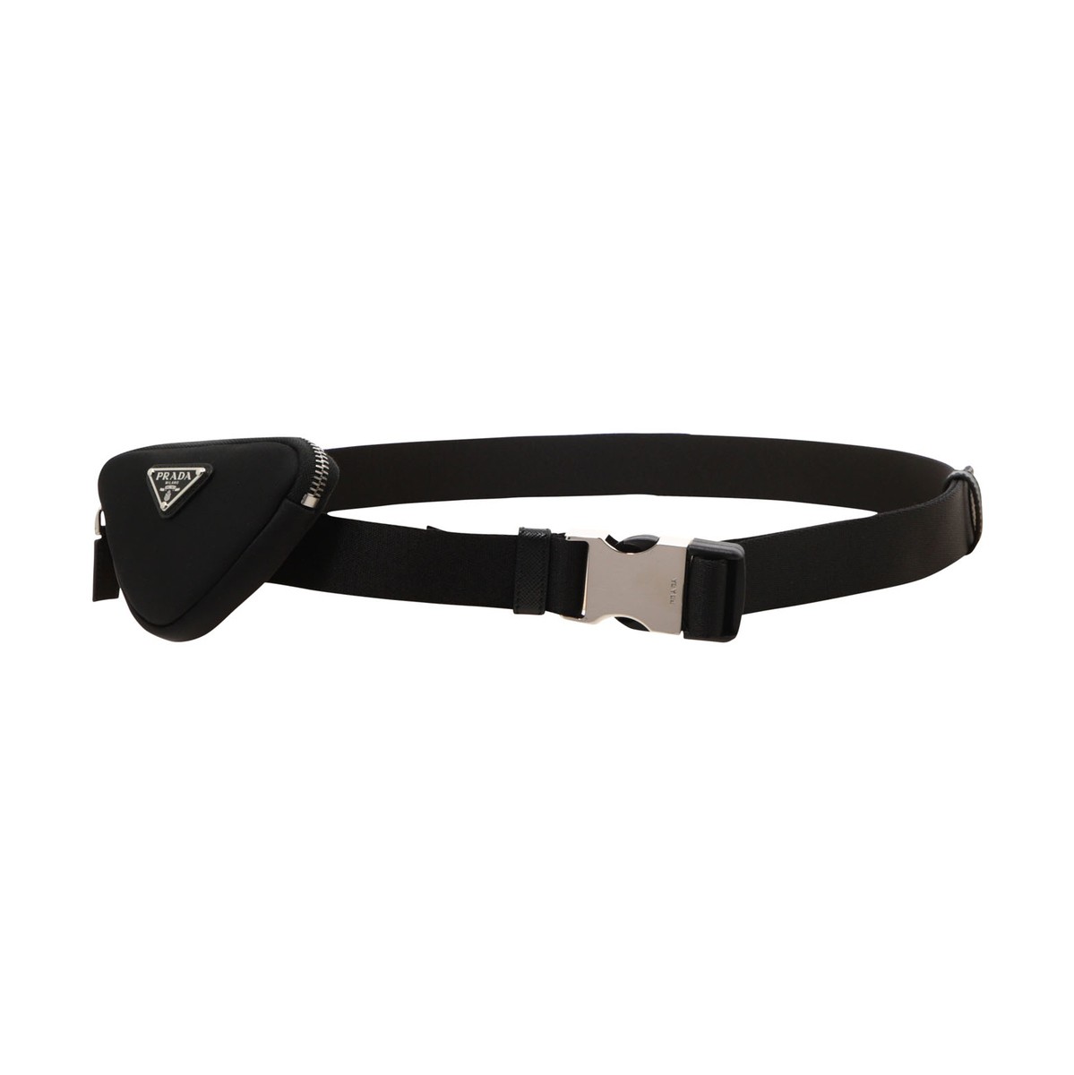 【土日限定クーポン配布中！】 PRADA プラダ ブラック Black Re-Nylon belt with pouch ベルト メンズ 秋冬2023 2CN0872DMNF0002 【関税・送料無料】【ラッピング無料】 vi