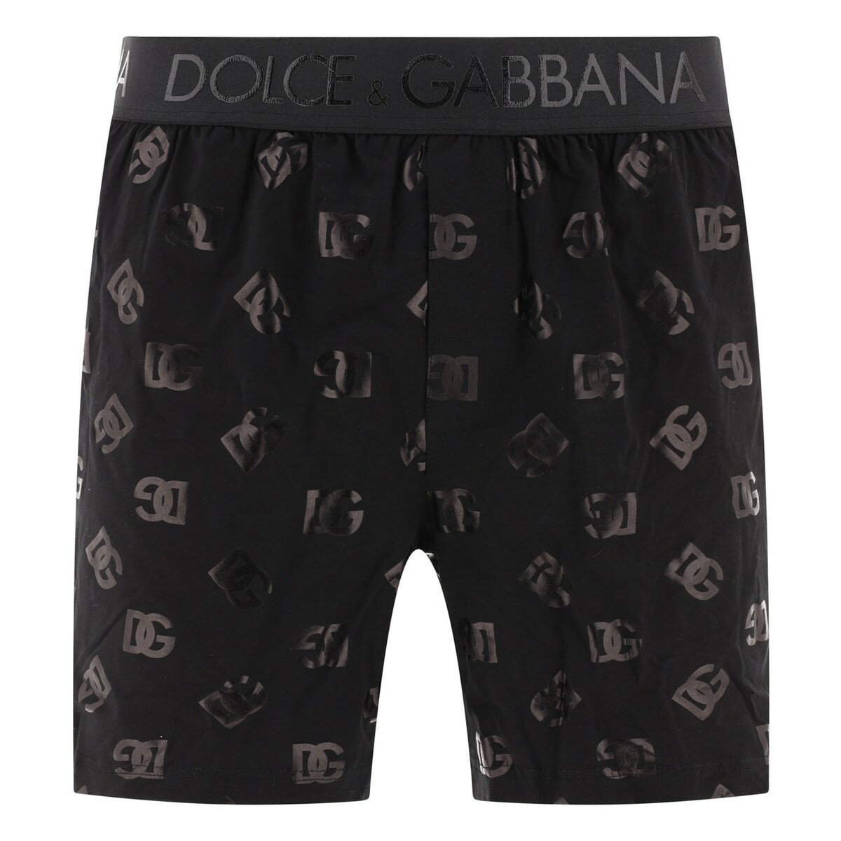 ドルチェ&ガッバーナ 【土日限定クーポン配布中！】 DOLCE&GABBANA ドルチェ&ガッバーナ ブラック Black "DG Logo" boxer shorts アンダーウェア メンズ 春夏2024 M4D69JFUECHN0000 【関税・送料無料】【ラッピング無料】 vi