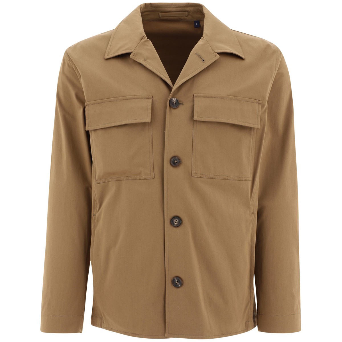 LARDINI ǥ ֥饦 Brown Overshirt with breast pockets 㥱å  ղ2024 EPUGO2EPSS60428350 ڴǡ̵ۡڥåԥ̵ vi