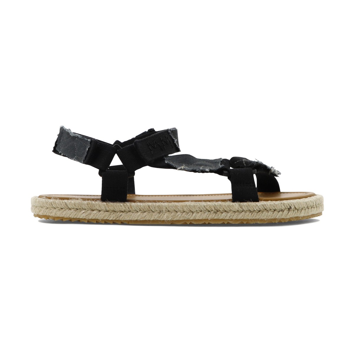 MAISON MARGIELA メゾン マルジェラ ブラック Black Patchwork canvas hiking sandals サンダル メンズ 春夏2024 S57WP0096P5395T8013 【関税・送料無料】【ラッピング無料】 vi