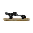 メゾン マルジェラ サンダル メンズ 【15,000円以上1,000円OFF!!】 MAISON MARGIELA メゾン マルジェラ ブラック Black Patchwork canvas hiking sandals サンダル メンズ 春夏2024 S57WP0096P5395T8013 【関税・送料無料】【ラッピング無料】 vi