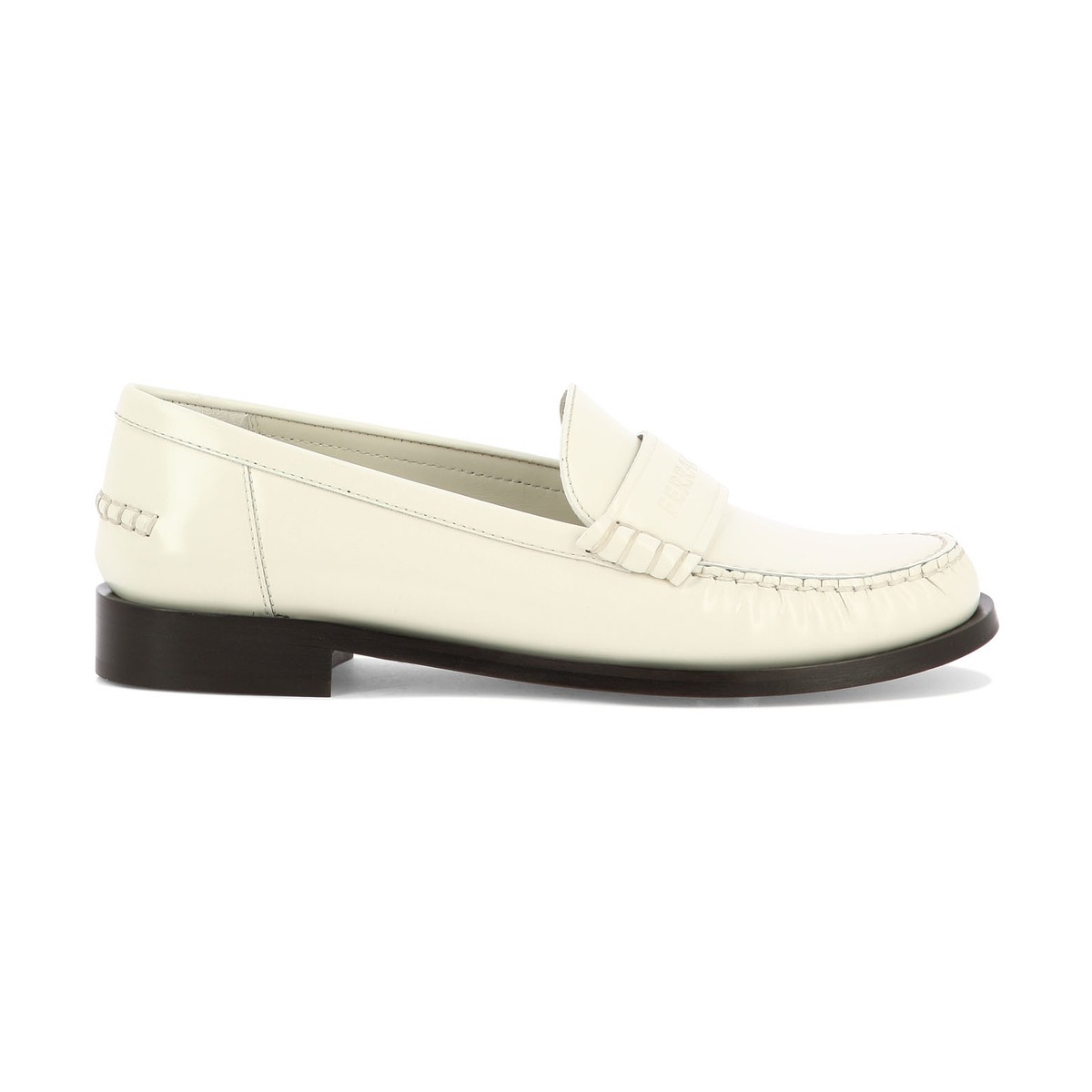 【5のつく日は全商品ポイント4倍】 FERRAGAMO フェラガモ ホワイト White 