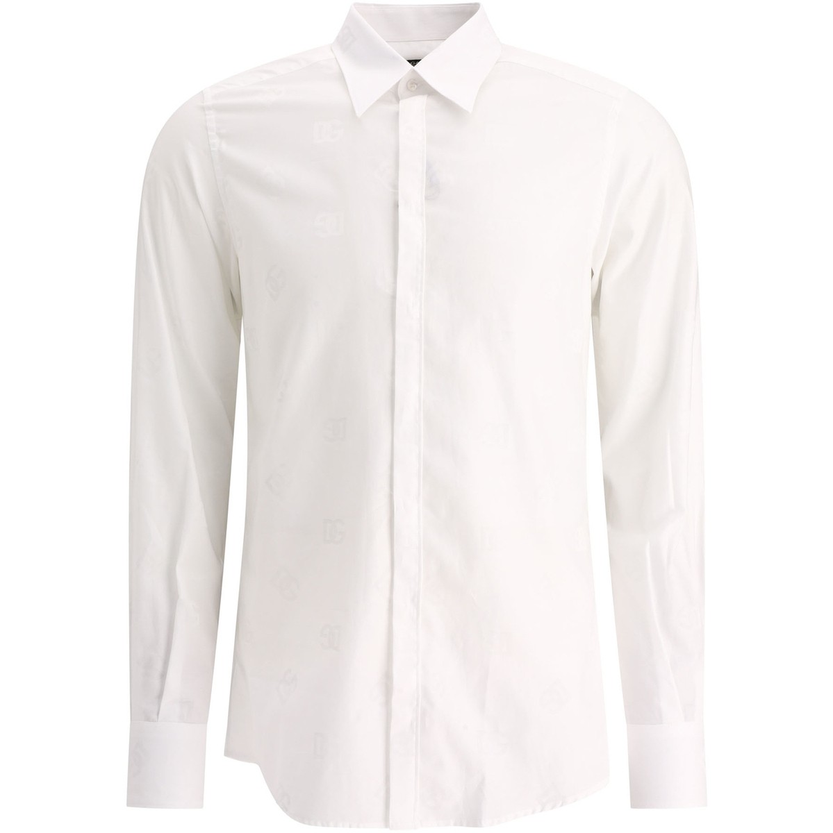 ドルチェ&ガッバーナ 【本日5の付く日ポイント4倍!】 DOLCE&GABBANA ドルチェ&ガッバーナ ホワイト White "Martini" shirt シャツ メンズ 秋冬2023 G5JL8TFJ5GUW0800 【関税・送料無料】【ラッピング無料】 vi