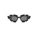 ロエベ 【15,000円以上1,000円OFF!!】 LOEWE ロエベ ブラック Black "Flower" sunglasses in injected nylon サングラス・メガネ レディース 秋冬2023 LW40088U4701A 【関税・送料無料】【ラッピング無料】 vi