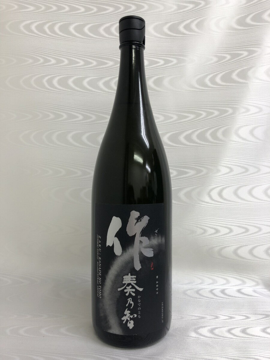 作（ざく）　奏乃智　純米吟醸　1800ml（三重県）（清水清三郎商店） 1