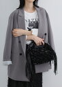 【SALE50%OFF!!】【2024Autumn】【即納】【PLUS an(プラス アン)】 スパンコール バッグ レディース ハンドバッグ 2way ショル...