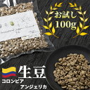 コーヒー 生豆 お試し 100g コロンビ