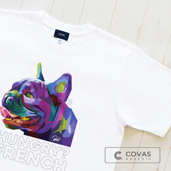 COVAS GRAPHIC Tシャツ フレンチブルド