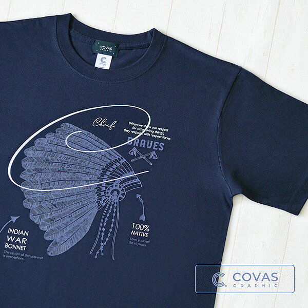樂天商城 - COVAS GRAPHIC Tシャツ 