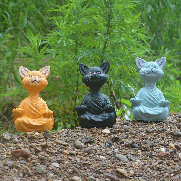 Rakuten - 猫 アイデア 樹脂 置物 工芸品装飾