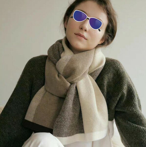 Cotton - マフラー ストール 秋冬 保温 レディース ファッション