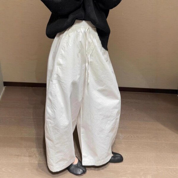 樂天商城 - ワイドパンツ 無地 ゆったり 快適 レディース ファッション