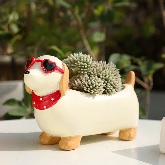 楽天市場】犬 置物（植木鉢・プランター｜ガーデニング・農業）：花