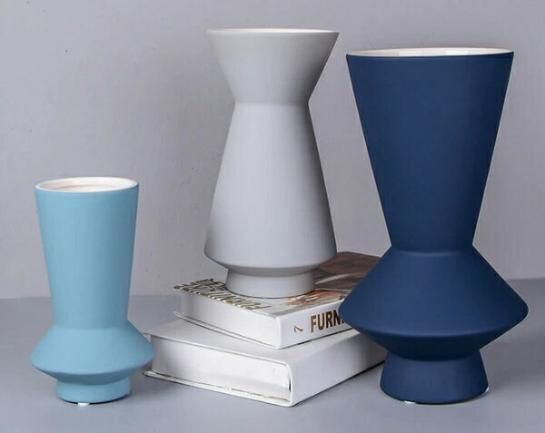 樂天商城 - 現代のシンプルな陶磁器の置物花瓶 lha192