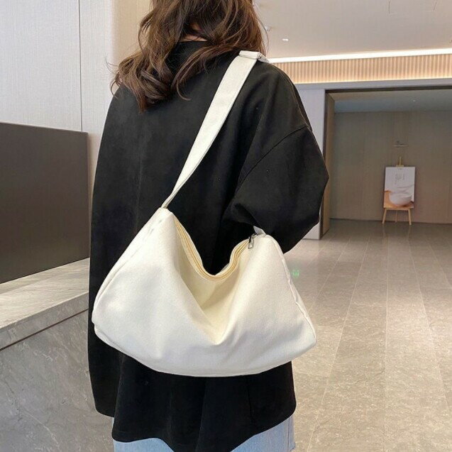 樂天商城 - ショルダーバッグ キャンバス 快適 男女兼用 ファッション bq1593
