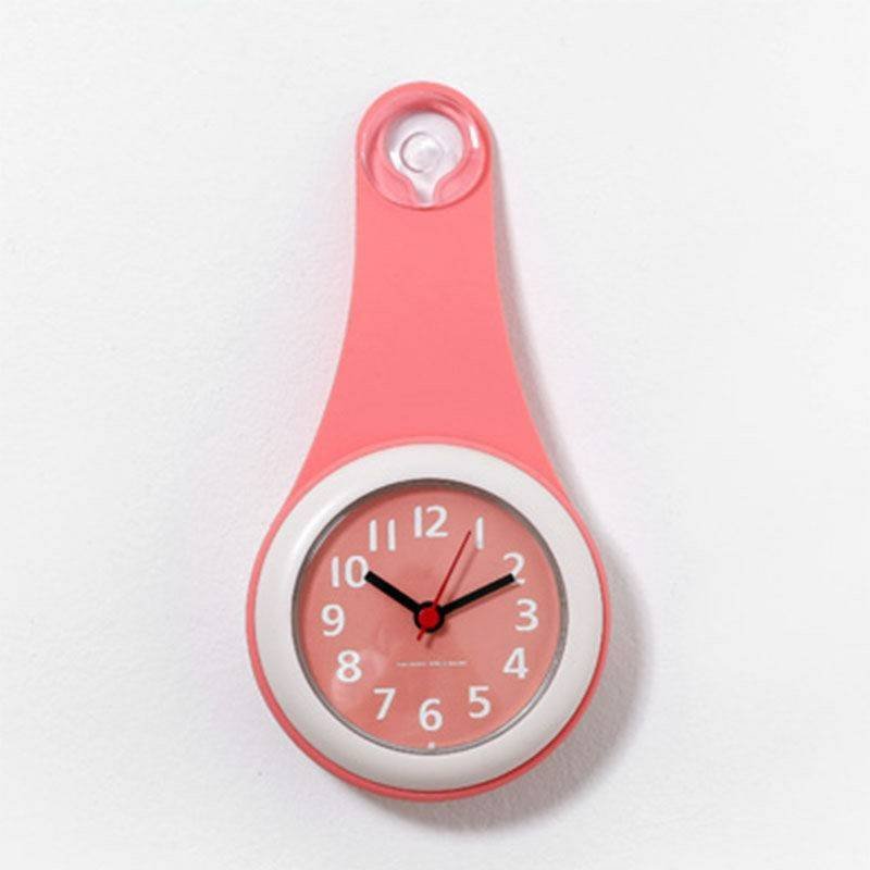 防滴時計 バスルーム クロック 防水時計 2WAY 掛け時計 防滴クロック ウォールクロック 壁掛け お風呂..