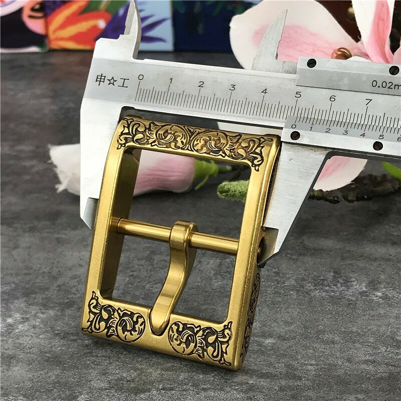 WhiteSweetのヴィンテージ メンズ バックルベルト アクセサリー DIY パーツ リフォーム 真鍮 ハンドメイド リメイク｜アングル3