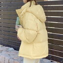 冬服 中棉コート長袖ジャケット ダウンジャケットレディース ダウンコート ショート丈コート アウター 防寒厚手 暖かい 着痩せ 無地 20代30代40代 通勤 スリム 保温 フード付き ゆったり 防風防寒