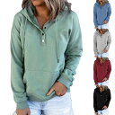 パーカー スウェット大きいサイズ 長袖 プルオーバー 春秋冬 ゆったり レディース トップス 旅行服 トレーナー ルームウェア ポケット付帽子付 チュニック