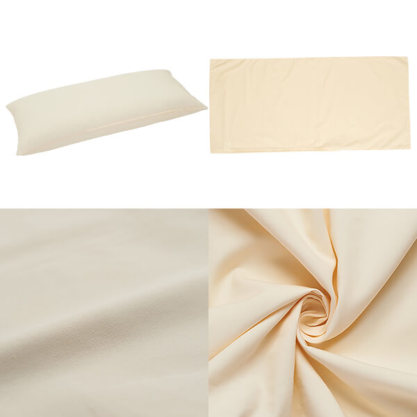 ロング枕 抱き枕 43 × 90 cm カバー付き ストレートタイプ 洗える 綿100% ハーモニー 枕 ロング 大きい 長い 腰痛 妊婦 プレゼント [2]