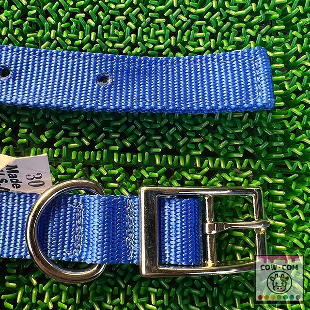 仔牛用首輪　ブルー　（30インチ/76cm）　【酪農用品 畜産用品】