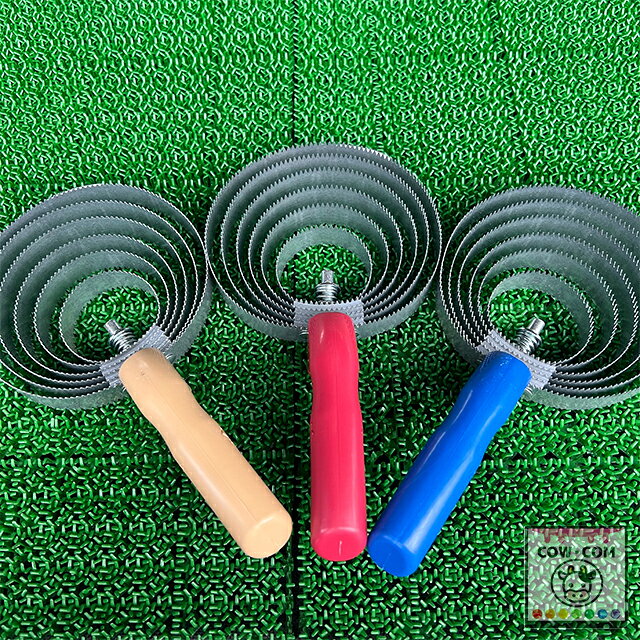 金ぐし　6枚刃　【酪農用品 畜産用品】