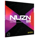 【9日20時からP5倍+最大500円OFFクーポンで7,750円】卓球 ラバー NUZN 55 ニューゾーン andro アンドロ テンション系 裏ソフトラバー(4)