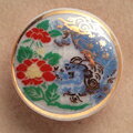 薩摩ボタン｜Satsuma Buttons（20mm）｜SBM-038 唐獅子牡丹｜アロハタワー（アロハシャツ販売）