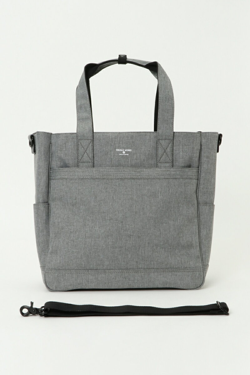 シャンブレーユーティリティトート | ikka イッカ メンズ 通勤バッグ ショルダーバッグ トートバッグ 2WAY ビジネスシーン ノートPC タブレットPC