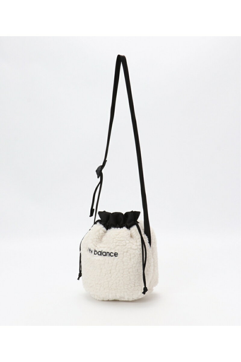 【ポイントアップ10倍！ 8/19 20:00 〜 8/23 1:59まで】new balance ボア巾着ショルダーBAG | ikka イッカ メンズ