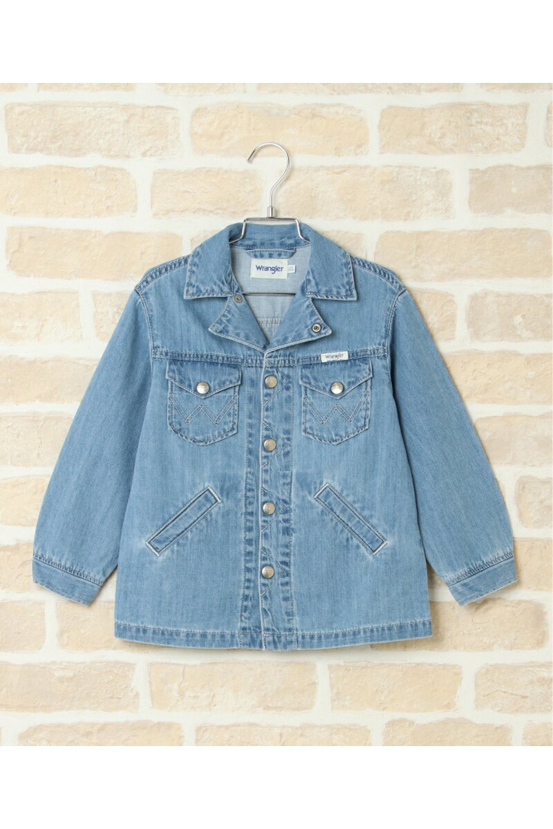 【ポイント10倍 1/9 20:00〜1/16 1:59まで】【キッズ】Wrangler MKデニムジャケット(120~150cm)