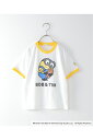 【ポイント10倍 4/24 20:00～4/27 9:59まで】【キッズ】ミニオン／Bob＆TIM プリントTシャツ（100~140cm）