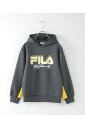 【ポイント10倍 11/21 20:00～11/27 1:59まで】【キッズ】FILA フィラ ダンボールパーカー（130~160cm）