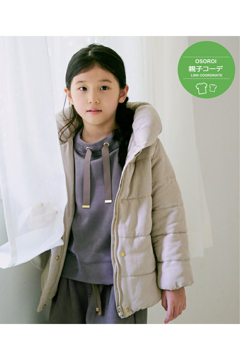 【ポイント10倍 12/4 20:00〜12/11 1:59まで】【親子おそろい】細コール中綿ジャケット(110~160cm) | ikka イッカ キッズ 子...