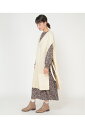 【ポイント10倍 6/4 20:00〜6/11 1:59まで】ケーブルロングニットベスト(4)