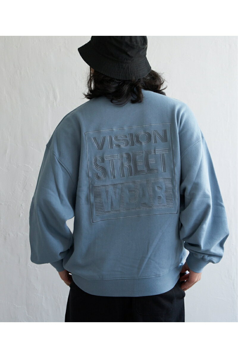 VISION STREET WEAR ビジョンストリートウェア マグロゴ刺繍スウェット