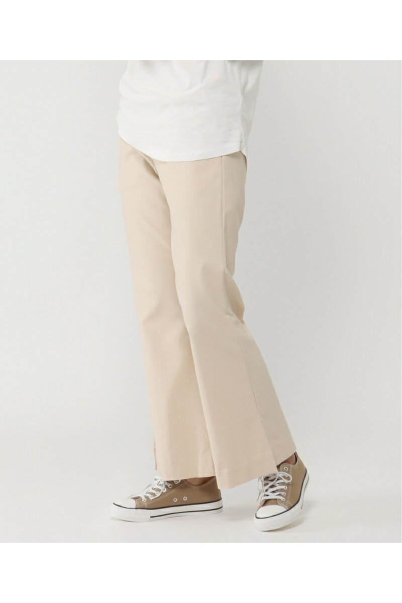 【ポイント10倍 11/20 20:00〜11/27 1:59まで】ハイテンションフレアパンツ | ikka イッカ レディース