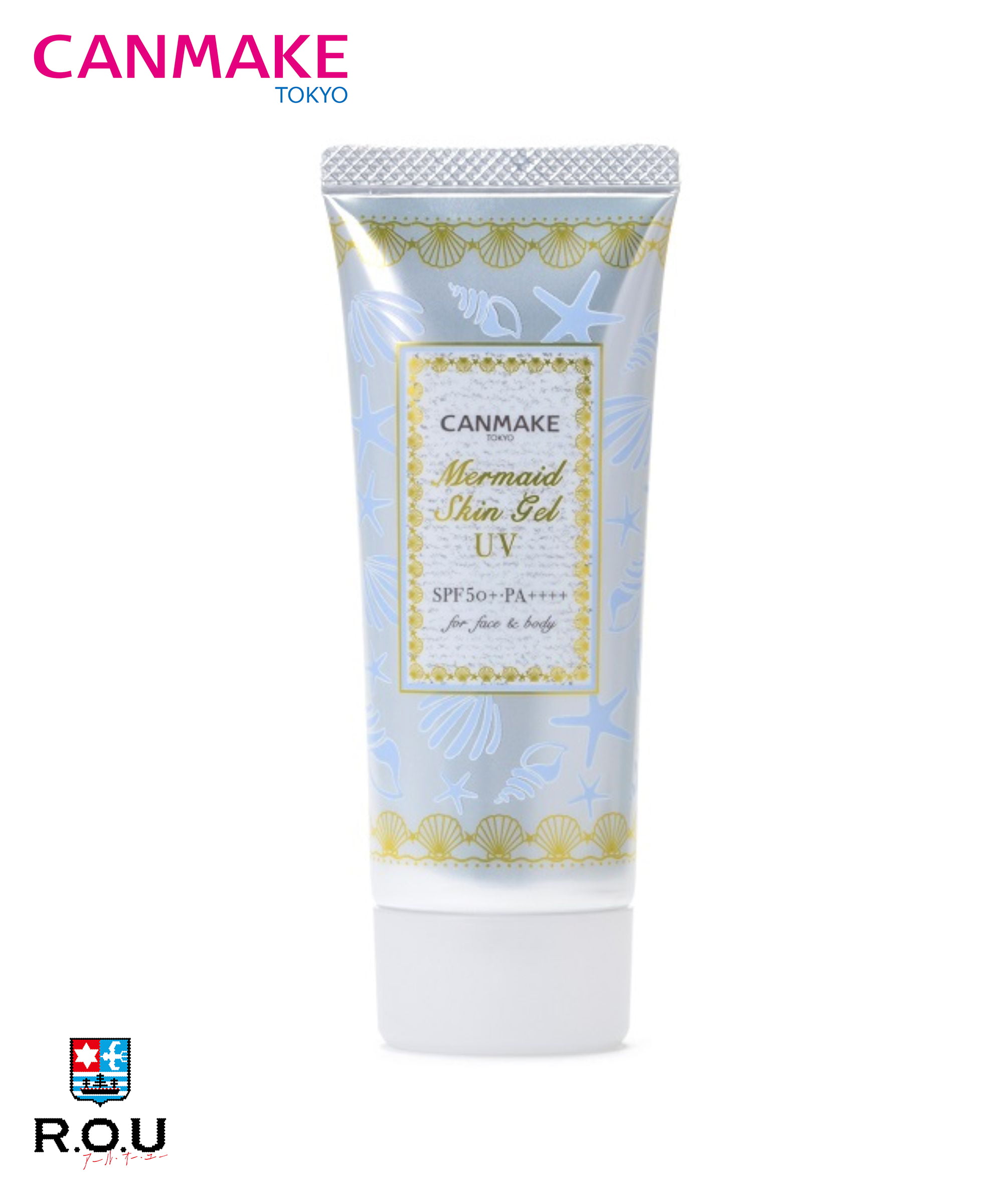 【R.O.U】キャンメイク(CANMAKE) マーメイドスキンジェル UV 02 ホワイト SPF50+・PA++++ 40gのサムネイル
