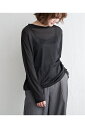 ラメシアーロンT【notch.】レディース トップス Tシャツ ロングスリーブ(4)