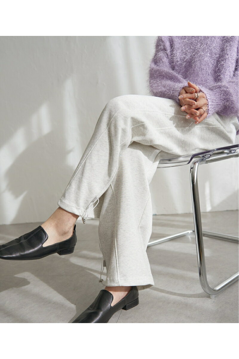 切替カーブスウェットパンツ【notch.】レディース ボトムス パンツ