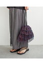 ラメシアープリーツフリル巾着バッグ【notch.】バッグ 鞄 メロウ仕上げ