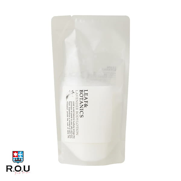 【R.O.U】リーフ&ボタニクス ボディローション ラベンダー詰替用 280mL