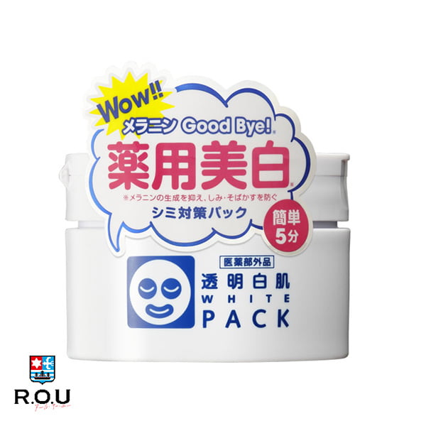 【R.O.U】透明白肌 薬用ホワイトパックN 130g 【医薬部外品】