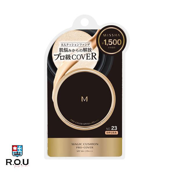 【ポイント10倍 11/20 20:00〜11/27 1:59まで】【R.O.U】ミシャ M クッション ファンデーション プロカ..