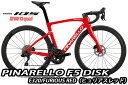 【8/18は「最大4倍!」エントリーでポイントUP】PINARELLO 2025 ROADBIKE F5 DISK Shimano 105 12s 完成車 E320 FURIOUS RED ピナレロ ロードバイク エフファイブ ディスク 105 ヒュリアスレッドカラー 新品【対面販売】(通販不可)