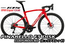 【8/18は「最大4倍!」エントリーでポイントUP】PINARELLO 2025 ROADBIKE F5 DISK Shimano 105 Di2 12s 完成車 E320 FURIOUS RED ピナレロ ロードバイク エフファイブ ディスク 電動 105 ヒュリアスレッドカラー 新品【対面販売】(通販不可)